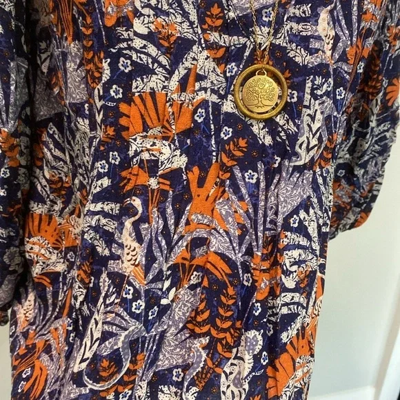 Anthropologie Cathy Pleated Blouse - Picture 7 of 16